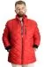 Big Size Mens Coat quilted 23617 Kırmızı