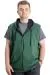 Mens Big Size Vest Kangaroo Pocket Zipper 23620 Naphtha