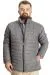 Big Size Mens Coat Süet 23625 Antrasit