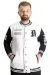 Big Size Mens College Coat Brooklyn 23627 Ecru