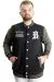 Big Size Mens College Coat Brooklyn 23627 Black