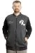 Big Size Mens College Coat Zipper Ceket 23633 AntraMelange