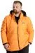 Big Size Mens Hooded Coat quilted 23636 Hardal
