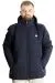 Big Size Mens Hooded Coat quilted 23636 Navy Blue