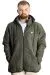 Big Size Mens Hooded Coat quilted 23636 Naphtha