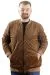 Big Size Mens Double Sided Coat 23650 Light Brown