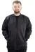 Big Size Mens Double Sided Coat 23652 Black