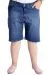 Big Size Mens Denim Short NEW ARMINA BLUE 23805 Navy Blue