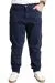 Big Size Mens denim Classic Armina 23903 Blue Black