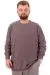Big Size Mens Crew Neck Triko knitwear 24208 Vizon