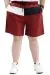 Big Size Mens with pocket Swimming Short Hızlı Kuruyan Mayo GARNILI 24451 Plum