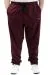 Mens Big Size Sweatpants with pocket Interlock GARNILI 24518 Plum