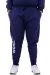 Big Size Mens Sweatpants Interlock WORD 24519 Indigo