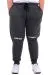 Big Size Mens Sweatpants Three yarn thick 24520 AntraMelange