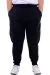 Big Size Mens Sweatpants Three yarn thick inside with chardonnay DIVISION 24521 Navy Blue
