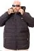 Plus Size Mens Winter Coat 25708 BLACK