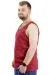 Big Size Mens  athlete 6341 Burgundy
