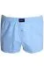 Big Size Mens Boxer Desenli Poplin 6348 Ice Blue