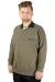 Erkek Sweat Polo Recycle Selanik  Affiliation B20418 Haki HAKI