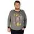 Büyük Beden Erkek Sweatshirt Beach City 19136 AntraMelanj ANTRASIT