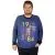 Büyük Beden Erkek Sweatshirt Beach City 19136 Indigo INDIGO