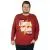 Büyük Beden Erkek Sweatshirt London Britain 19133 Bordo BORDO