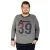 Büyük Beden Erkek Sweatshirt Thirty Nine 19135 AntraMelanj ANTRASIT