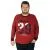 Büyük Beden Erkek Sweatshirt Thirty Nine 19135 Bordo BORDO