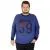Büyük Beden Erkek Sweatshirt Thirty Nine 19135 Indigo INDIGO