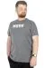 Büyük Beden T-Shirt Bis Yaka Mode 22196 Antramelanj ANTRASIT