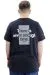 Büyük Beden Baskılı Erkek T-Shirt Bisiklet Yaka TIME U24036 Lacivert LACIVERT