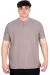 Big Size Mens Henley T-shirt Waffle U20036 Light Brown