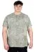 Big Size Mens T-Shirt Crew Neck U20037 Khaki