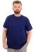 Big Size Mens T-Shirt Crew Neck INTERLOK 23162 Indigo