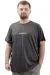 Big Size Mens T-Shirt Crew Neck VAN GOGH U24040 Antrasit