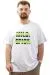 Big Size Mens T-shirt Crew Neck MILD U24080 White