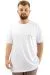 Big Size Mens T-shirt Crew Neck U24083 White