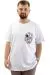 Big Size Mens T-shirt Crew Neck CHANGE U24084 White