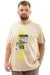Big+Mens T-Shirt FRANCISCO U24086 Beige