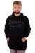 Mens Big Size Sweatshirt Kangaroo Pocket Hooded CULTURE U24164 Black