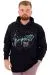 Mens Big Size Sweatshirt Hooded REALITY U24165 Navy Blue