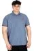Big Size Mens Polo T-shirt Waffle Mr.Polo U24298 Indigo
