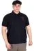 Big Size Mens Polo T-shirt Waffle Mr.Polo U24298 Navy Blue