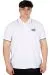 Big Size Mens Polo T-shirt Waffle MD U24299 White