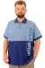 Big Size Mens Polo T-Shirt POLO SPORT U24323 Indigo