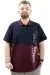 Big Size Mens Polo T-Shirt POLO SPORT U24323 Plum