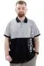 Big Size Mens Polo T-Shirt POLO SPORT U24323 Black-Grey