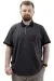 Big Size Mens T-shirt Polo UNION MADE U24332 Antrasit