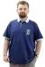 Big Size Mens T-shirt Polo UNION MADE U24332 Indigo
