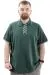 Mens Big Size Polo T-shirt MODE U24334 Naphtha